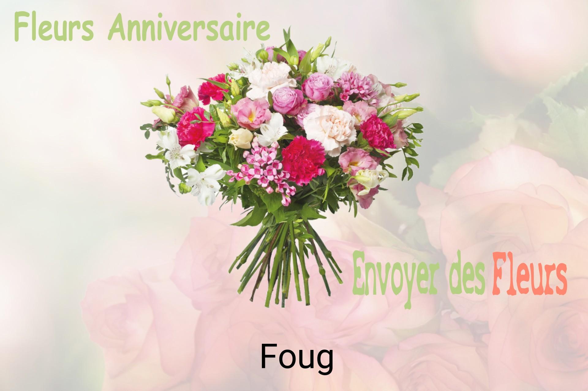 Bouquet de fleurs d’anniversaire livré à Foug